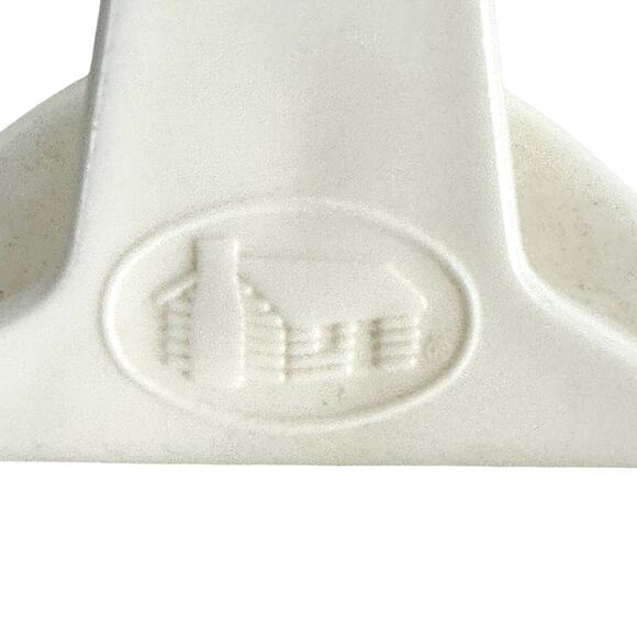 Log Cabin Vintage Glass Syrup Pitchers Flip Top Plastic Lids-Set of 2! - Picture 8 of 9